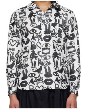 Comme des Garçons Long Sleeve Shirt - Black