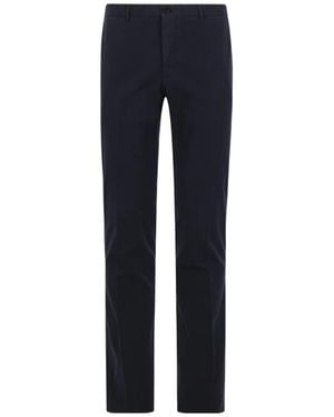 Incotex Twill Pants - Blue