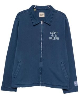 GALLERY DEPT. Montecito Zip Jacket - Blue