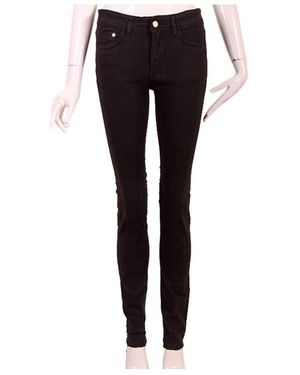 Iceberg Logo Details Jeans - Black