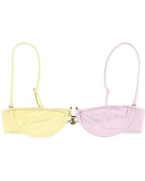 Reina Olga Hammond Demi Cup Bikini Top - Pink