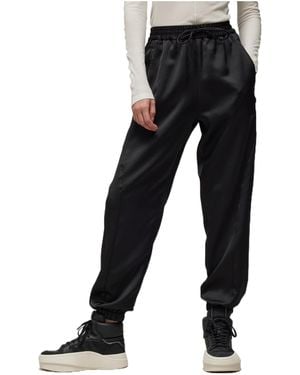 Y-3 Tapered-Leg Drawstring Trousers - Black