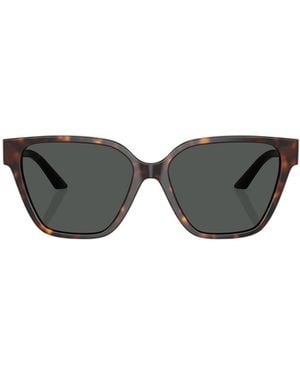 Versace Greca Strass Butterfly-Frame Sunglasses - Multicolor
