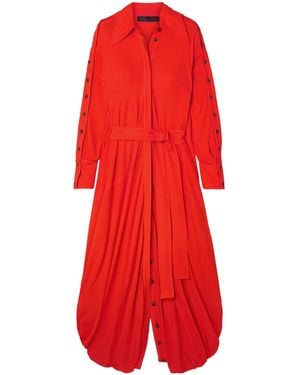 Proenza Schouler Long Shirt Dress - Red