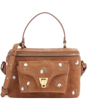 Coccinelle Zippered Shoulder Bag - Brown