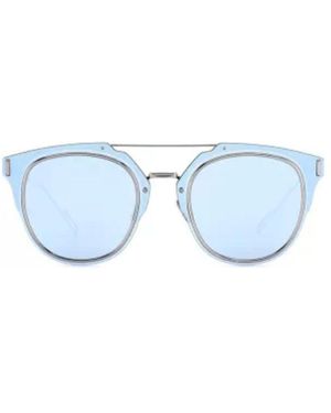 Dior Round Sunglasses - Blue