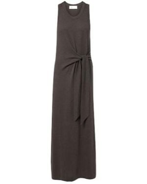 Lisa Yang Angeline Cotton And Cashmere Maxi Dress - Multicolor