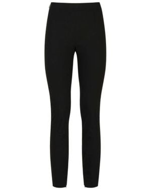 Marni High-Waisted Poplin Trousers - Black