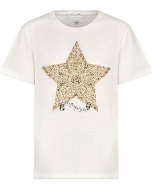 Dior Embroidered T-Shirt - White