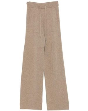 Max Mara Drawstring Casual Pants - Natural