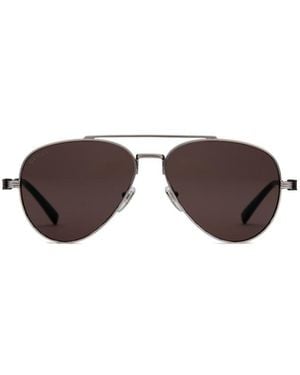Gucci Pilot Sunglasses - Brown