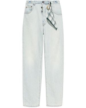 DARKPARK Mark Relax Fit Jeans - White