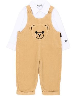 Moschino Corduroy Pants Set - Natural