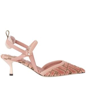 Fendi Colibrì Lite Slingback 55Mm Heeled Shoes - Pink