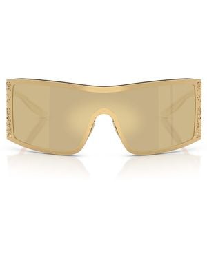 Dolce & Gabbana Eyewear Statement Sunglasses - Natural