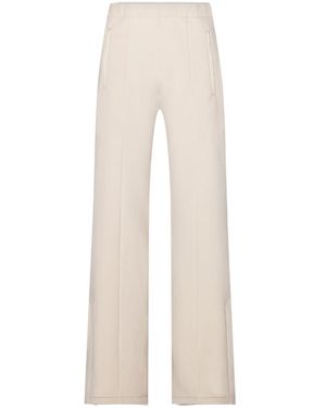 Amiri Flared-Leg Jersey Pants - White