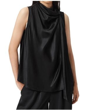 AllSaints Herela Top - Black