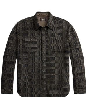 RRL Long-Sleeved Shirt - Black