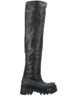 Chloé Chlo Raina Over-Knee Boots - Black