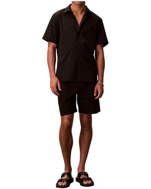 Calvin Klein Shortsleeve Shirt - Black