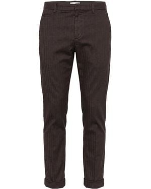 Dondup Joe Carrot-Fit Chinos - Gray
