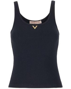 Valentino Sleeveless Vest - Blue