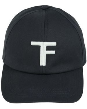 Tom Ford Logo Embroidered Baseball Cap - Blue