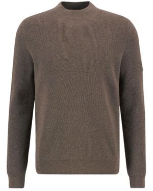 Barbour Crawley Crew Neck Sweater - Brown