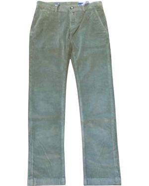 Jacob Cohen Slim Tailored Trousers - Green