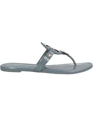 Tory Burch Glossy Flip-Flops - Gray