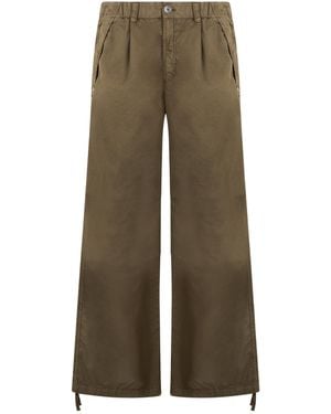 Herno Wide-Leg Pants - Green