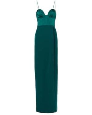 Safiyaa Leonal Gown - Green