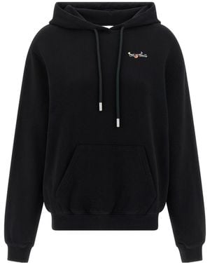 Off-White c/o Virgil Abloh Long-Sleeved Sweatshirt - Black