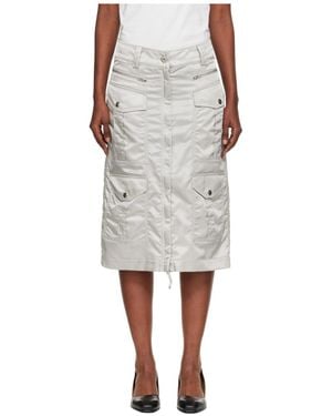 VAQUERA Aviator Cargo Skirt - Grey