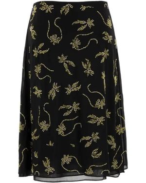16Arlington Dafne Midi Skirt - Black
