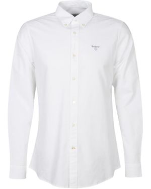 Barbour Button-Down Plain Shirt - White