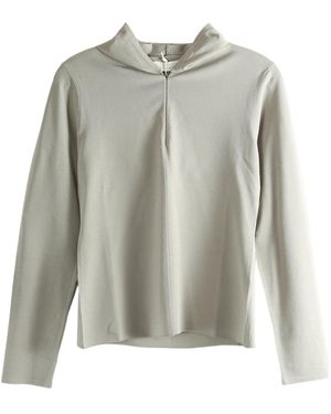 Amomento Half-Zip Hoodie - Grey