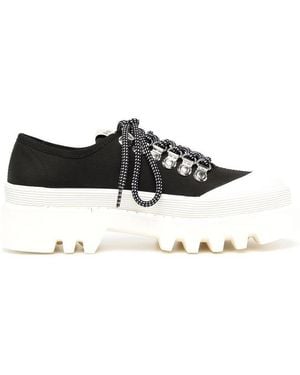 Proenza Schouler Sports Shoes With Thick Soles And Low Uppers - Black