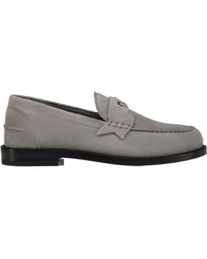 Christian Louboutin The Plato Slip-On Loafers - Grey