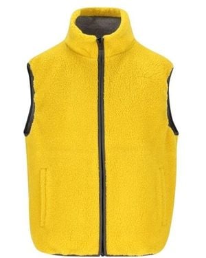 Givenchy High-Neck Zipped Vest - Yellow