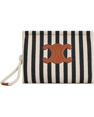 Celine Thais Pouch - White