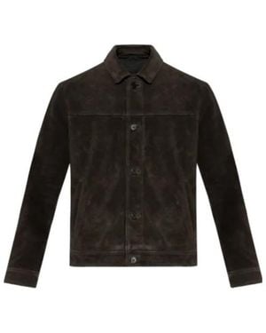 AllSaints Solid Color Jacket - Black