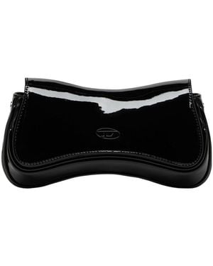 DIESEL Play Clutch Shoulder Bag - Black