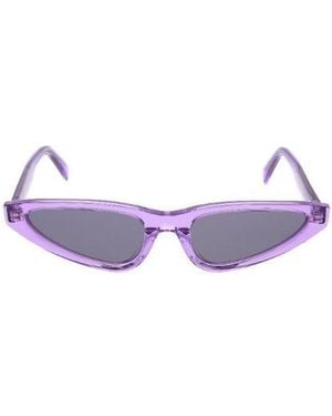 Celine Cat's Eye Frame Sunglasses - Purple