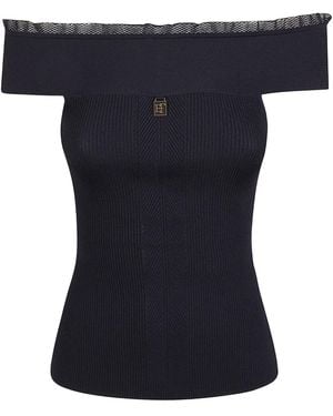 Elisabetta Franchi Sleeveless Top - Blue