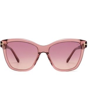 Tom Ford Eyewear Square-Frame Sunglasses - Pink