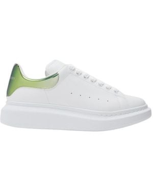 McQueen Oversized Low-Top Trainers - White