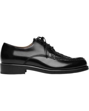 Jacquemus The Woven Derby Shoes - Black