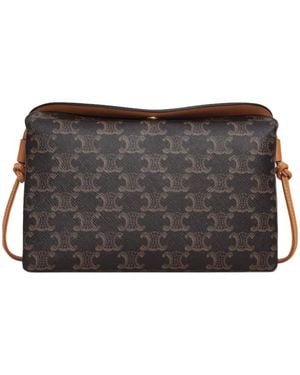Celine Trio Flap - Black