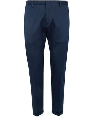 Paul Smith Casual Trousers With Belt Loops - Blue